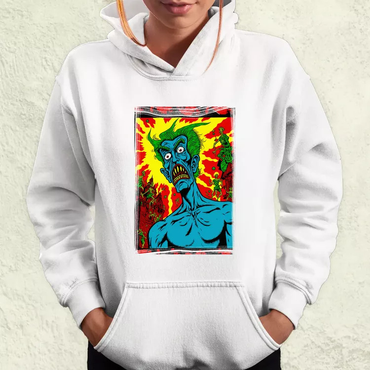 Basil Wolverton fanart v10 női pulóver