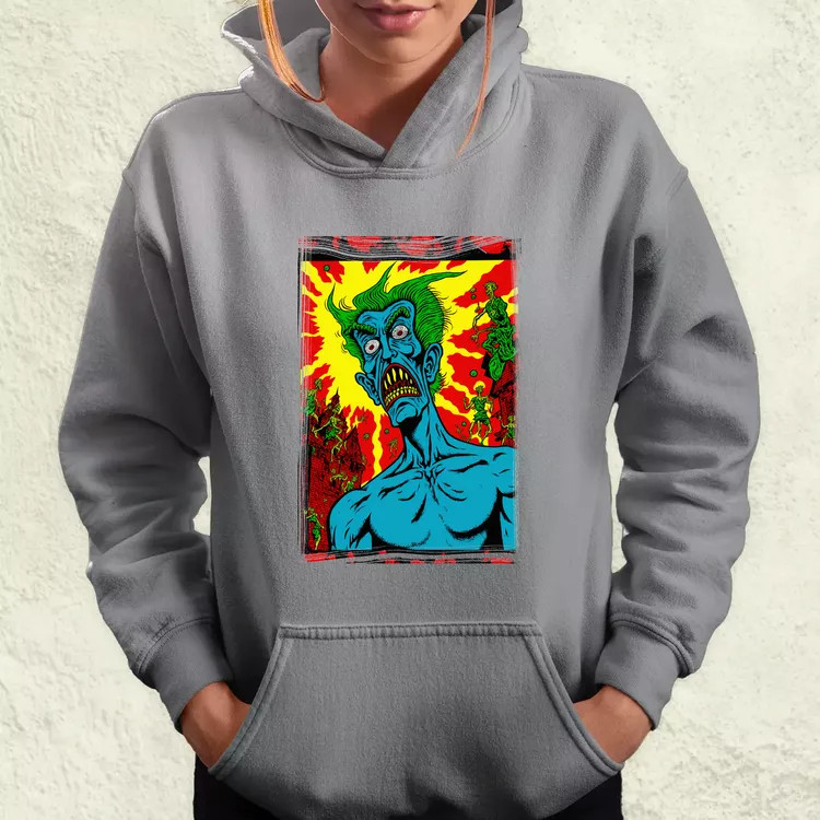 Basil Wolverton fanart v10 női pulóver