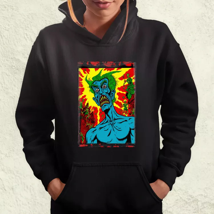 Basil Wolverton fanart v10 női pulóver