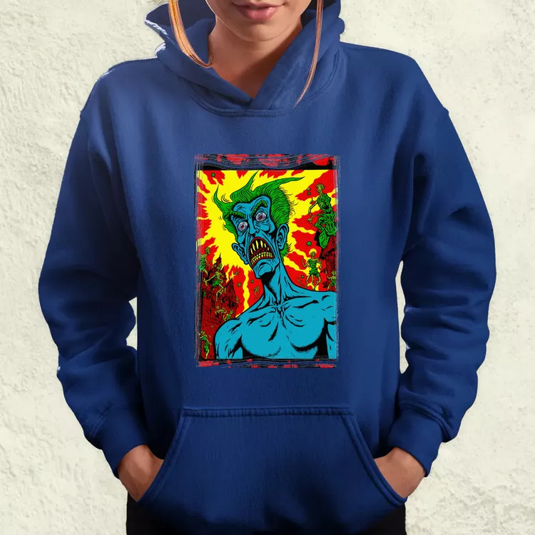Basil Wolverton fanart v10 női pulóver