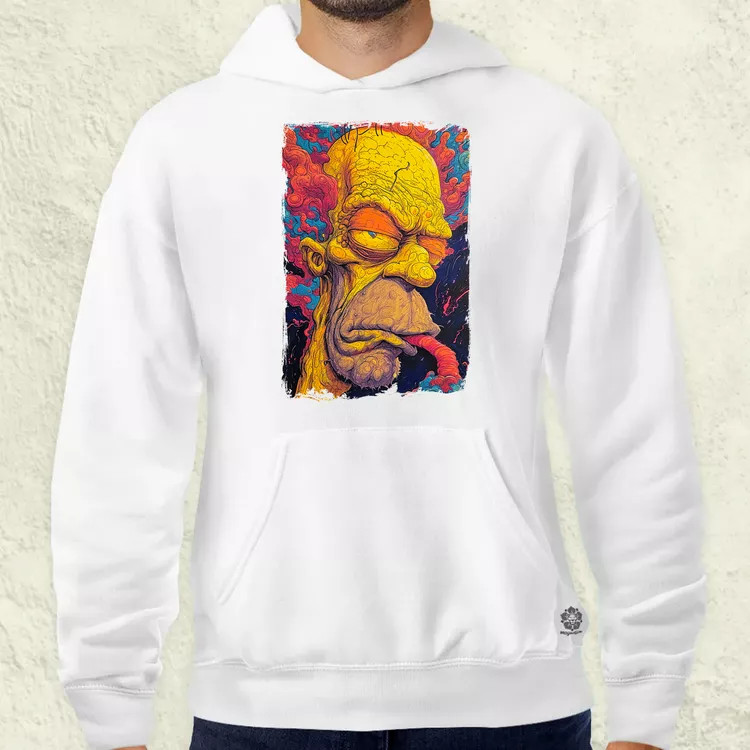 Homér fanart v1 férfi pulóver