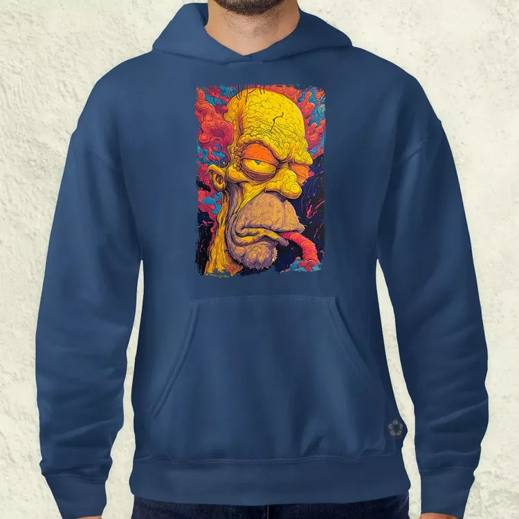 Homér fanart v1 férfi pulóver