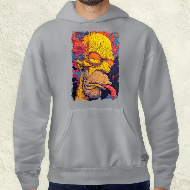 Homér fanart v1 férfi pulóver