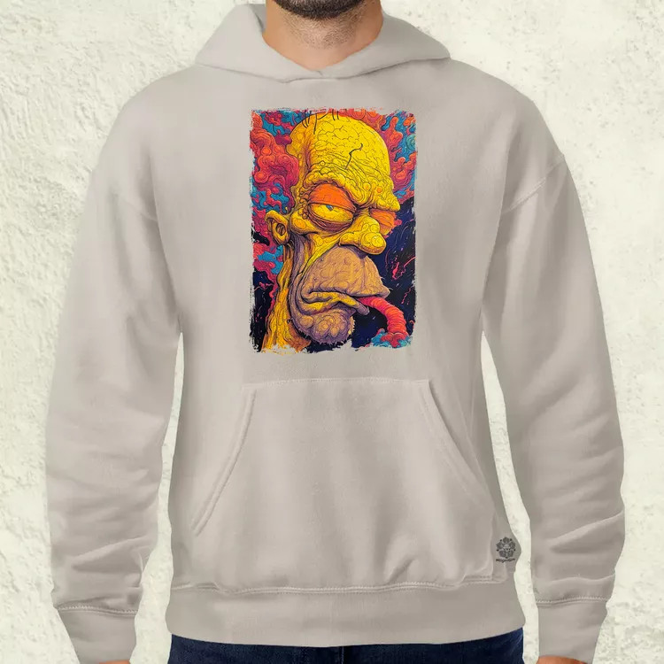 Homér fanart v1 férfi pulóver