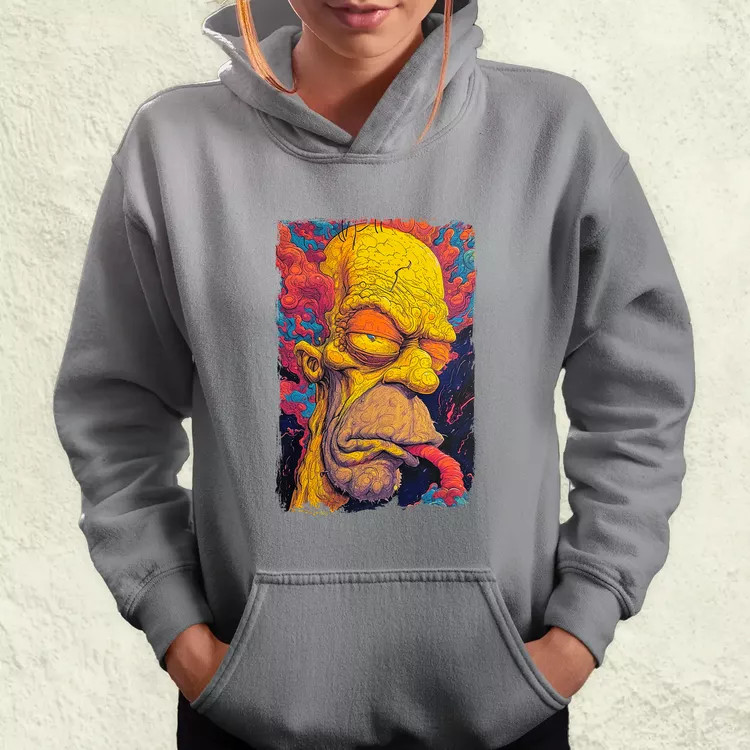 Homér fanart v1 női pulóver