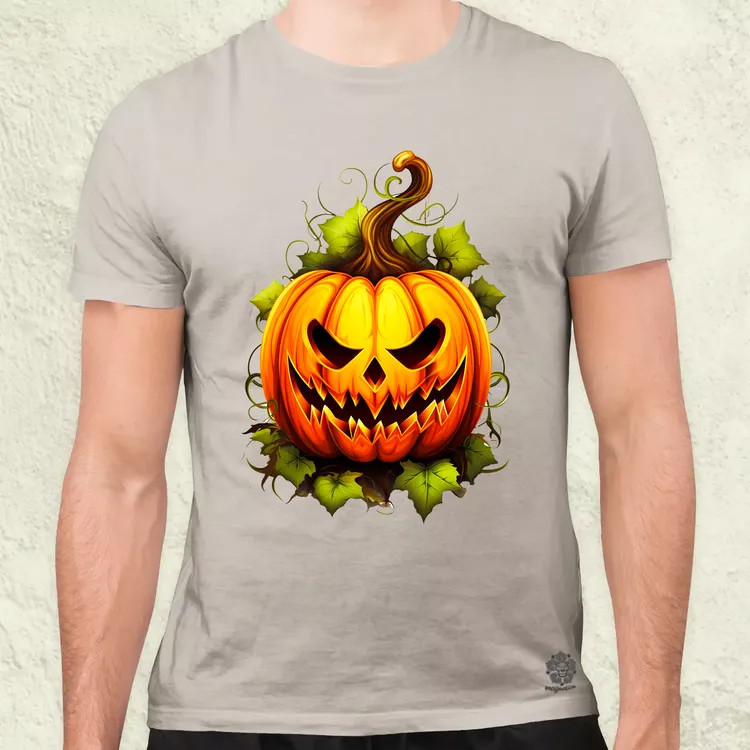 Halloween tök v1 férfi póló