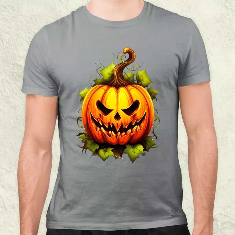 Halloween tök v1 férfi póló