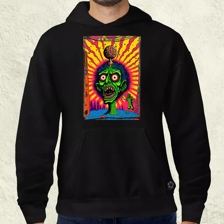 Basil Wolverton fanart v11 férfi pulóver