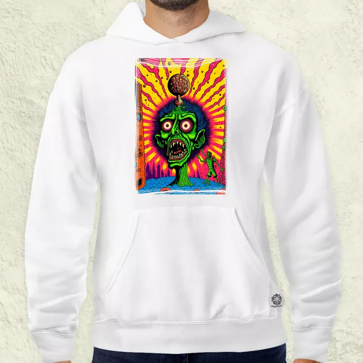 Basil Wolverton fanart v11 férfi pulóver
