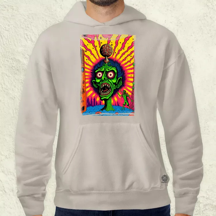 Basil Wolverton fanart v11 férfi pulóver