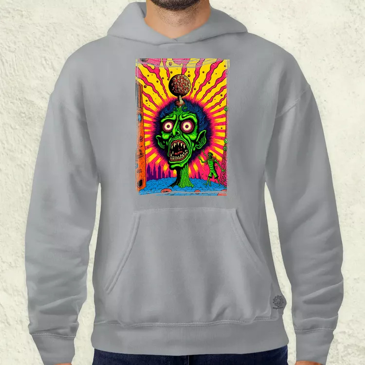 Basil Wolverton fanart v11 férfi pulóver