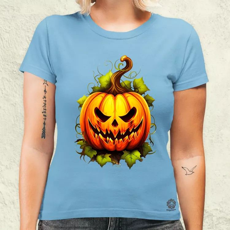 Halloween tök v1 női póló