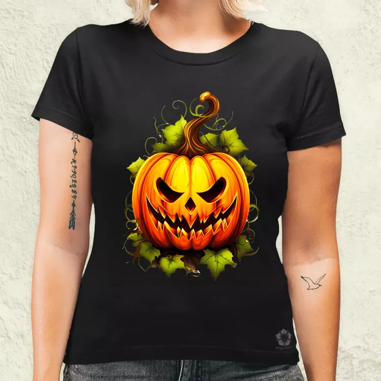 Halloween tök v1 női póló