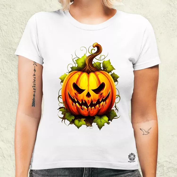 Halloween tök v1 női póló
