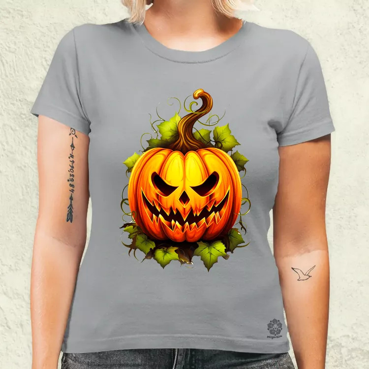 Halloween tök v1 női póló