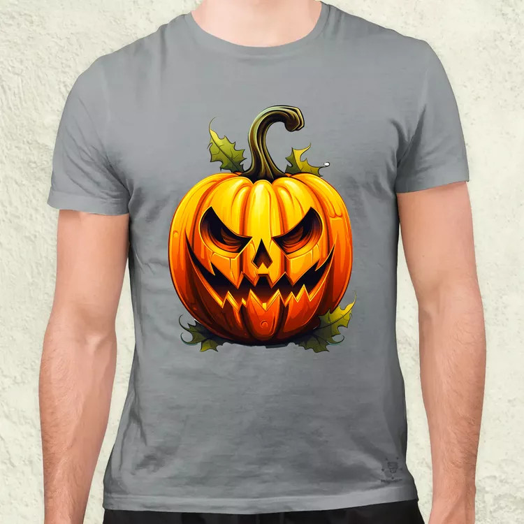 Halloween tök v2 férfi póló
