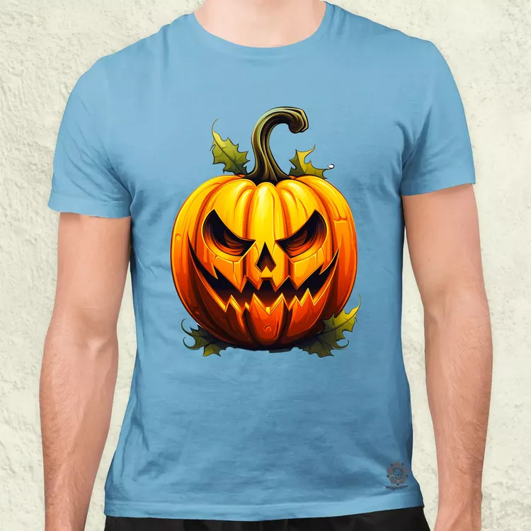 Halloween tök v2 férfi póló