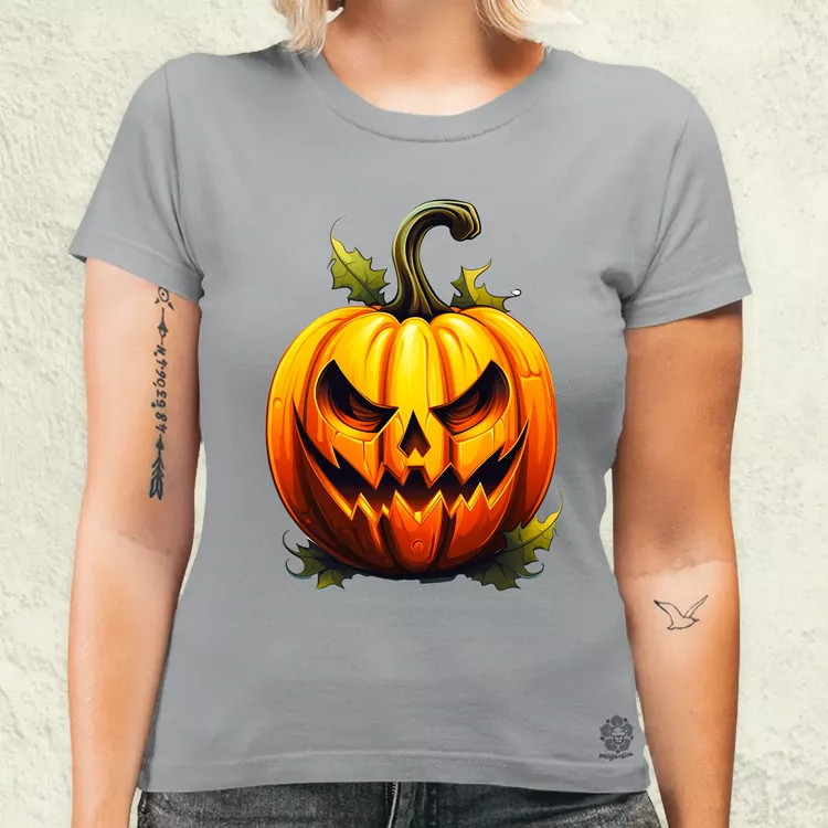 Halloween tök v2 női póló
