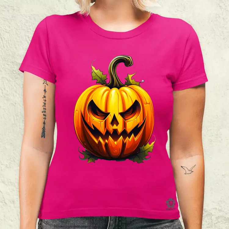 Halloween tök v2 női póló