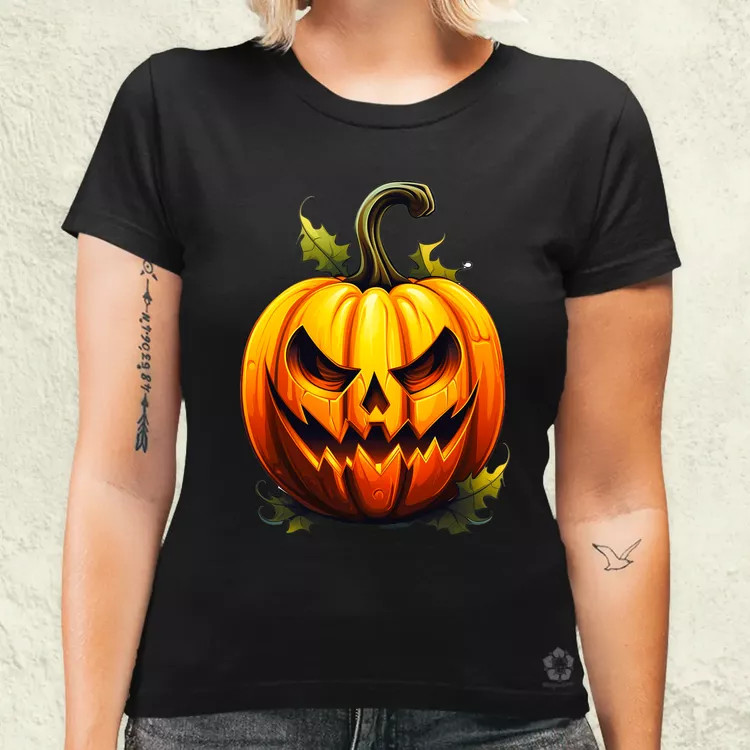 Halloween tök v2 női póló