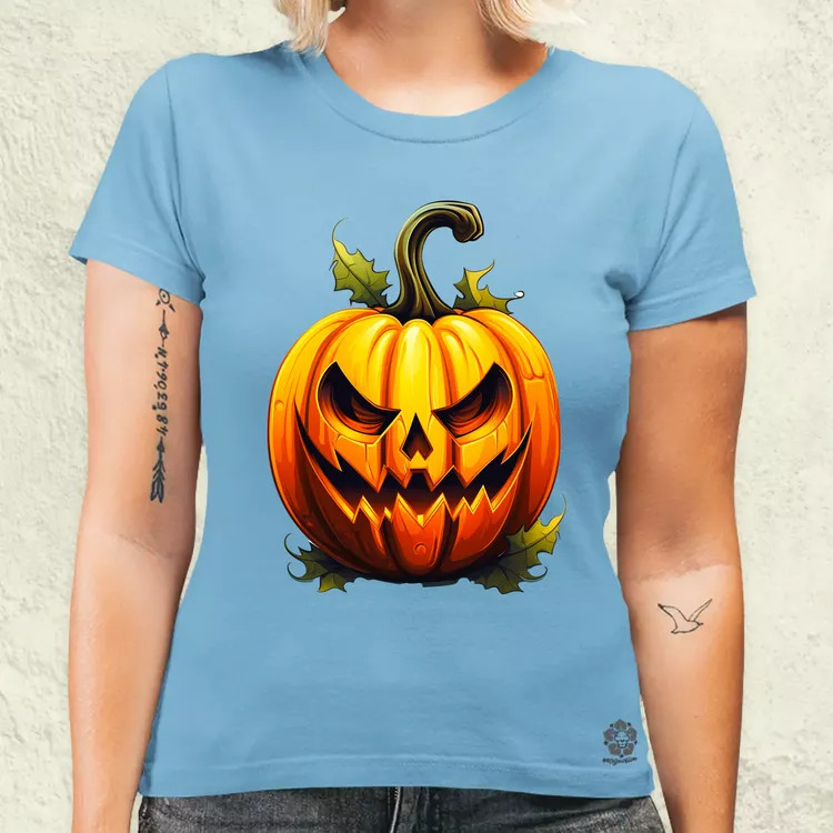 Halloween tök v2 női póló