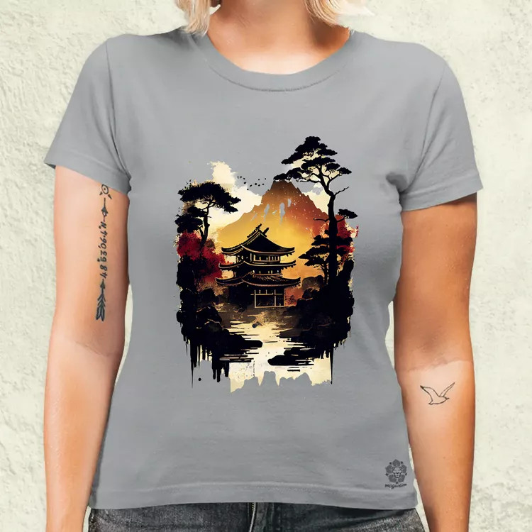 Japán dodzso v1 női póló