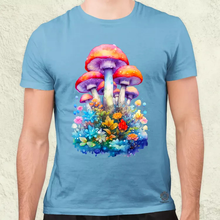 Kawaii varázsgomba v1 férfi póló