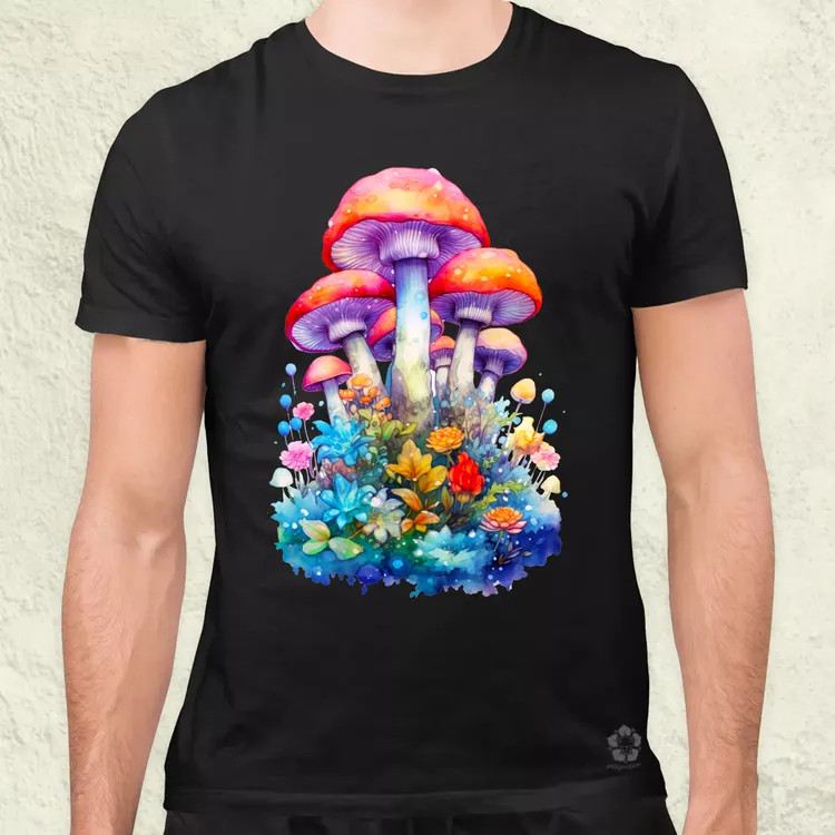 Kawaii varázsgomba v1 férfi póló
