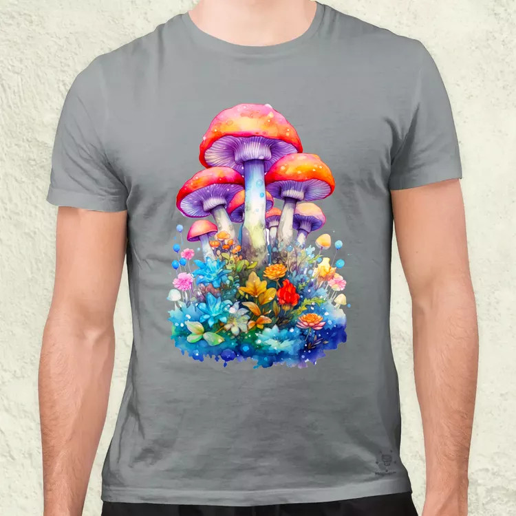 Kawaii varázsgomba v1 férfi póló