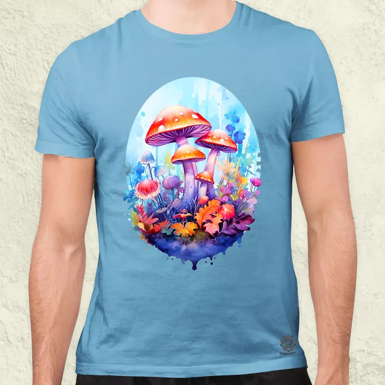 Kawaii varázsgomba v2 férfi póló