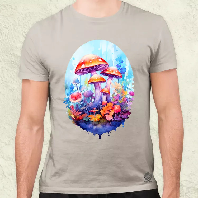 Kawaii varázsgomba v2 férfi póló