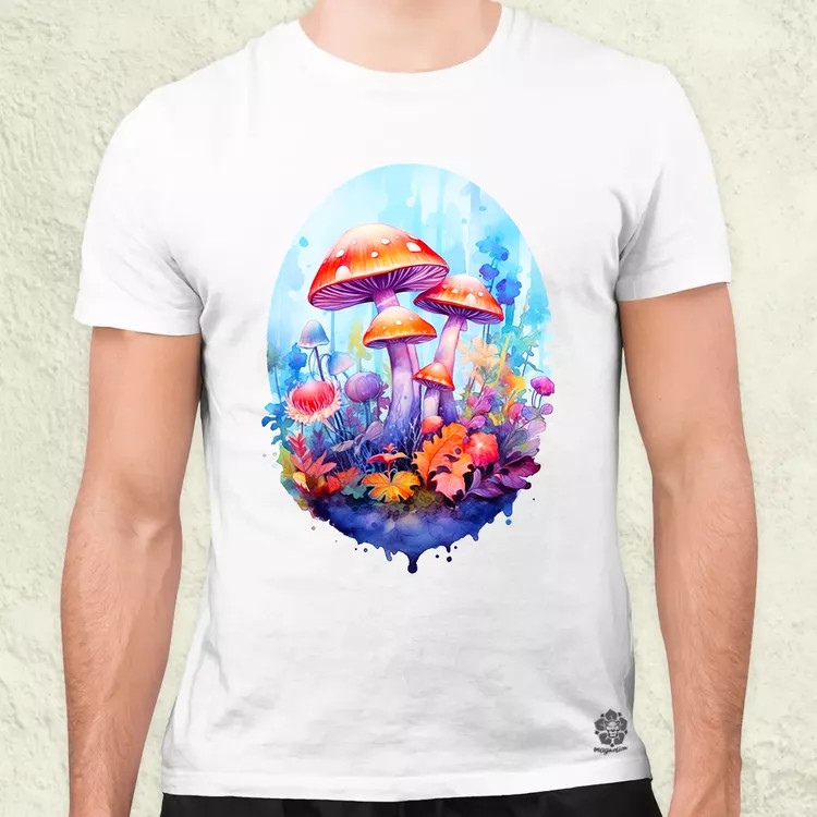 Kawaii varázsgomba v2 férfi póló