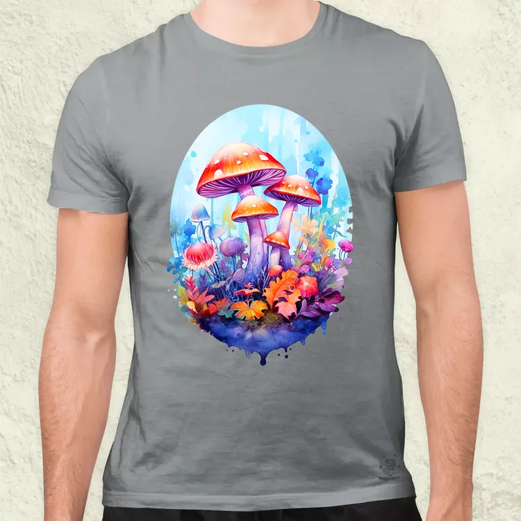Kawaii varázsgomba v2 férfi póló