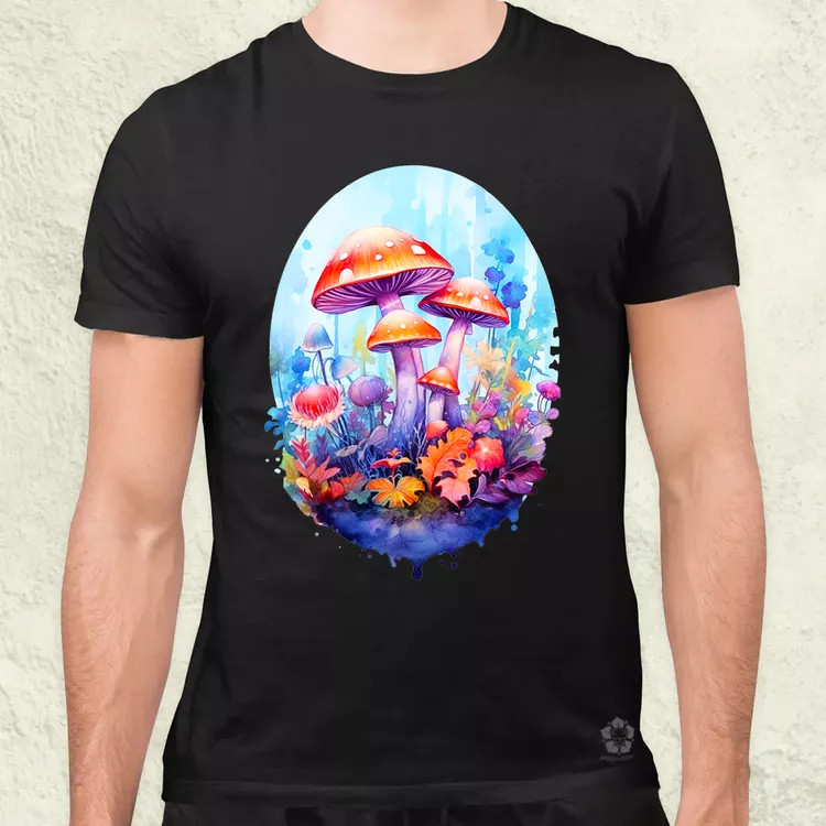 Kawaii varázsgomba v2 férfi póló