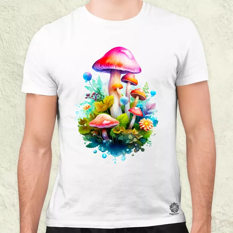 Kawaii varázsgomba v3 férfi póló