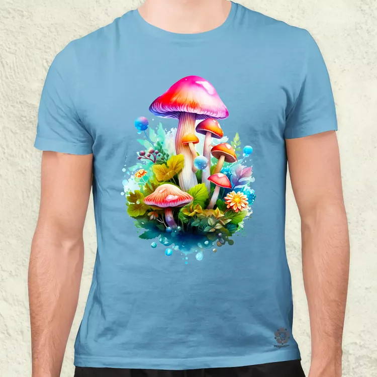 Kawaii varázsgomba v3 férfi póló