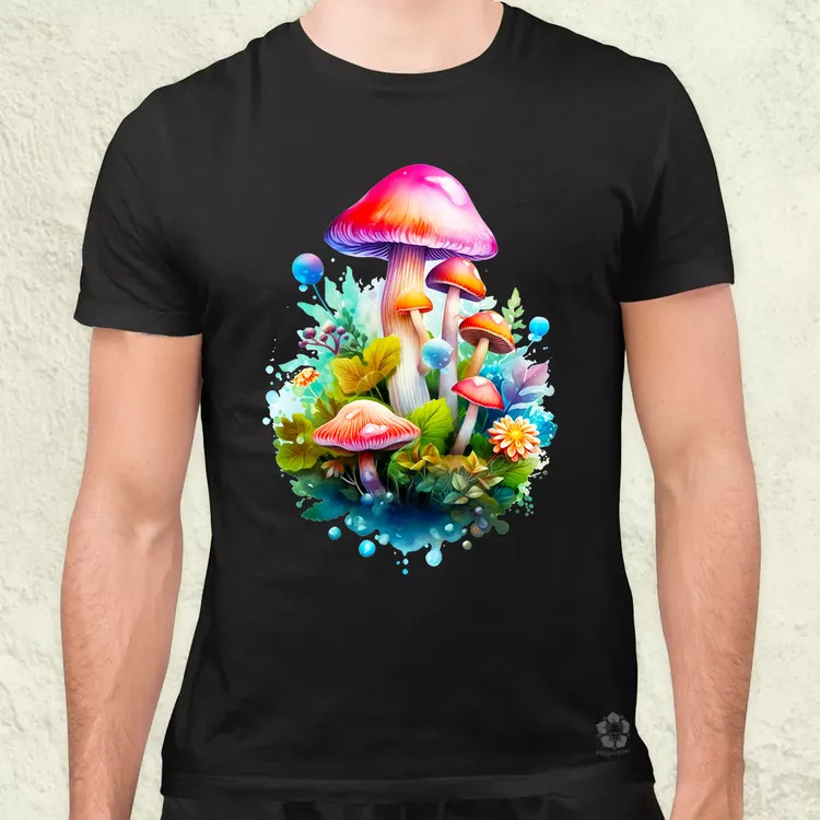 Kawaii varázsgomba v3 férfi póló