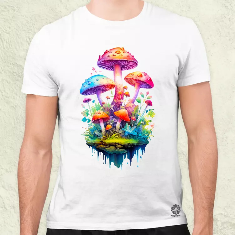 Kawaii varázsgomba v4 férfi póló