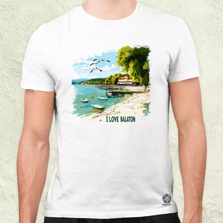 Love Balaton v10 férfi póló