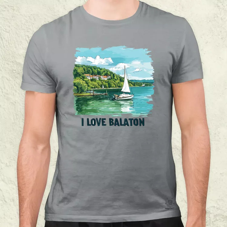 Love Balaton v11 férfi póló