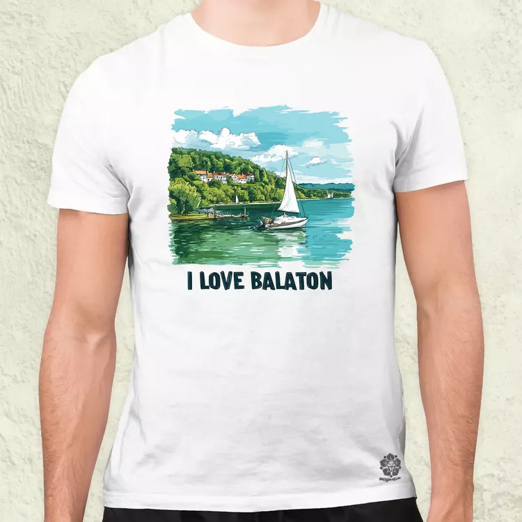 Love Balaton v11 férfi póló