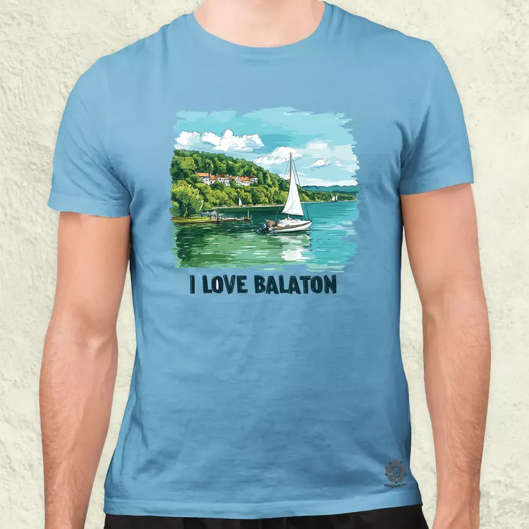 Love Balaton v11 férfi póló