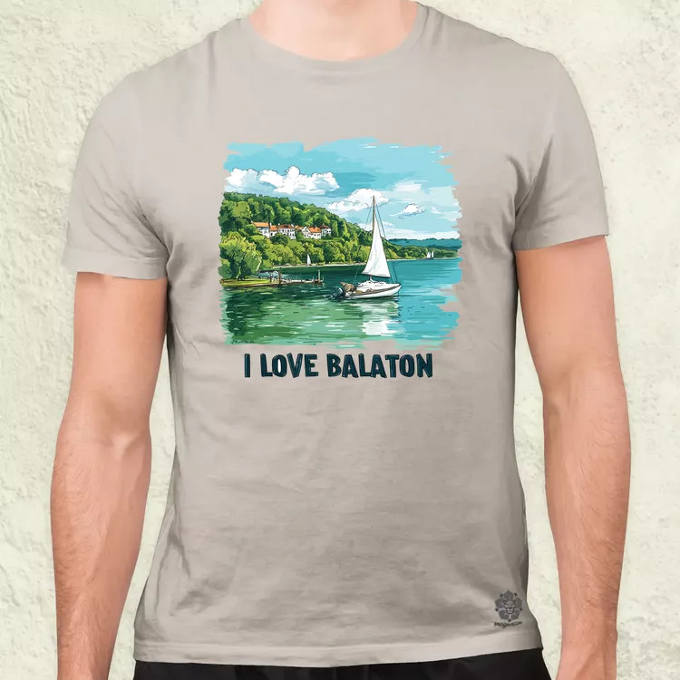 Love Balaton v11 férfi póló