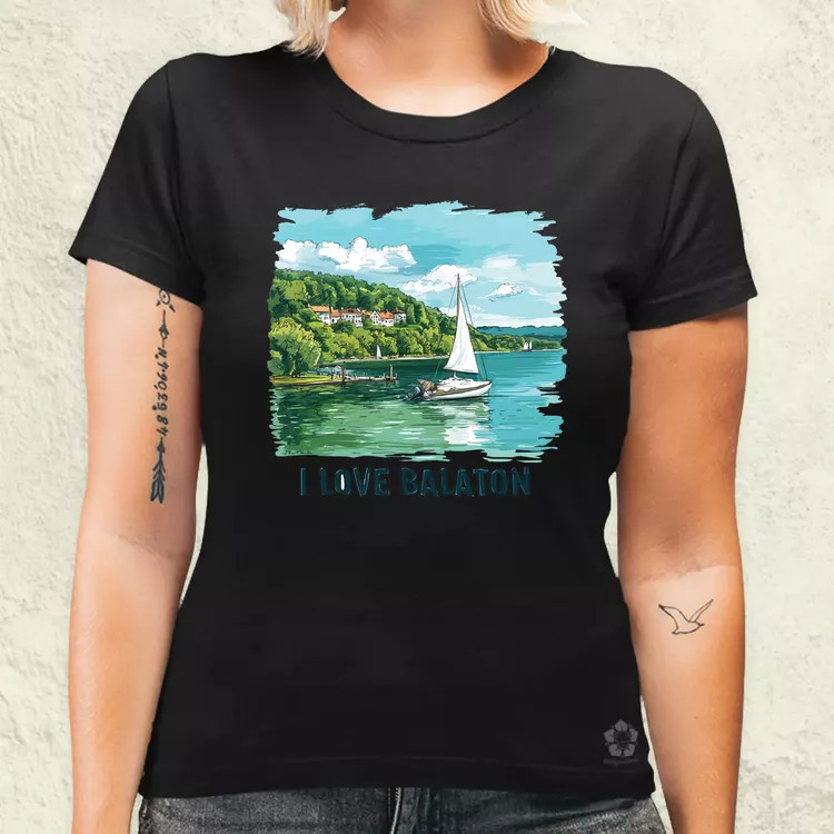Love Balaton v11 női póló