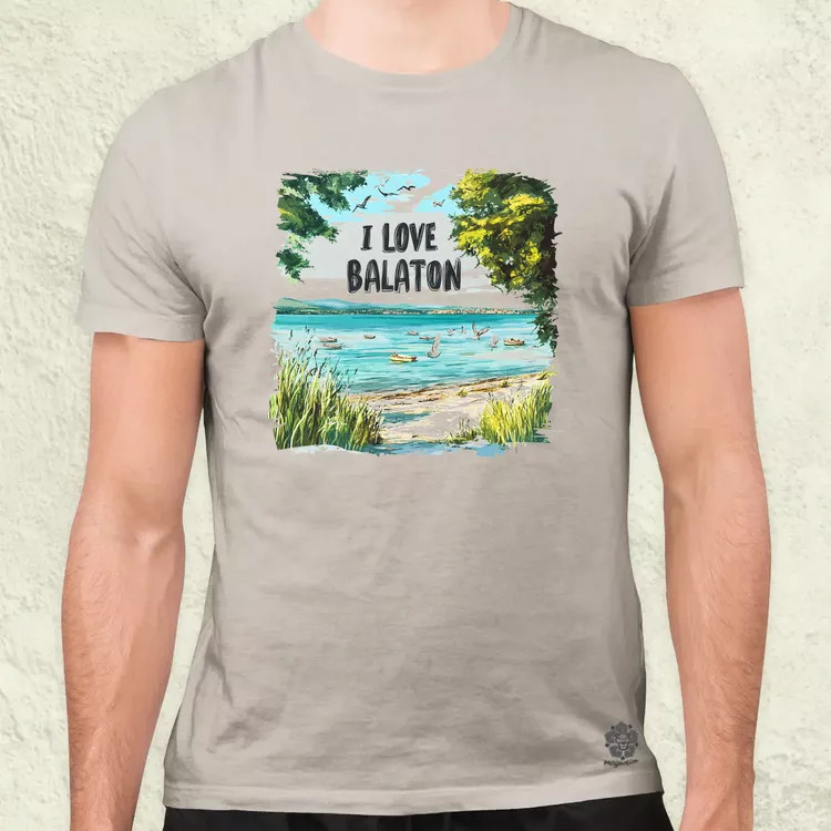 Love Balaton v12 férfi póló