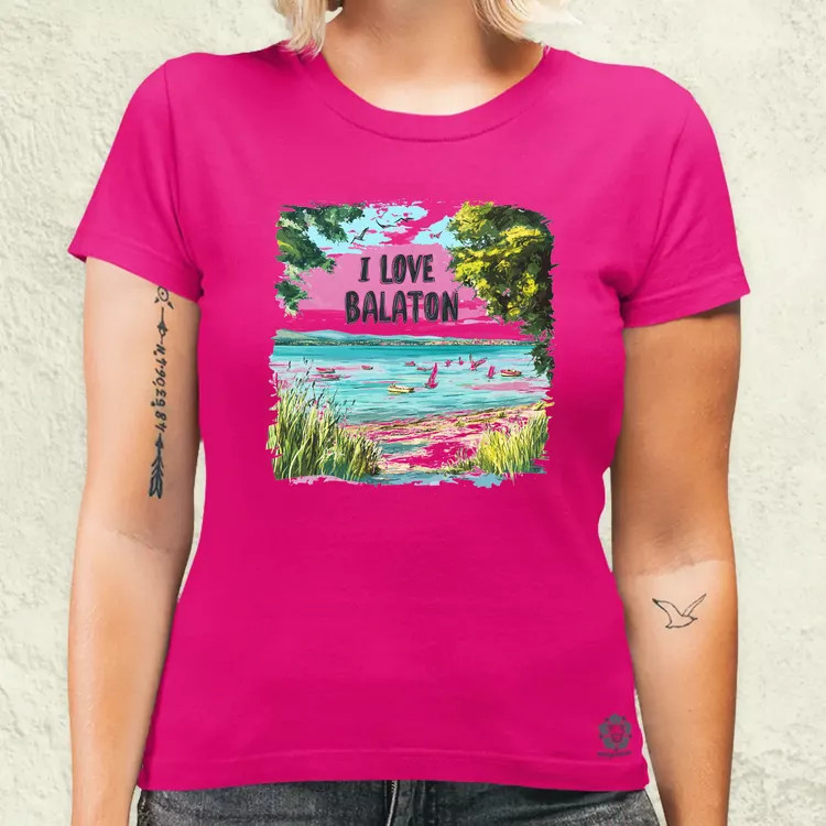 Love Balaton v12 női póló