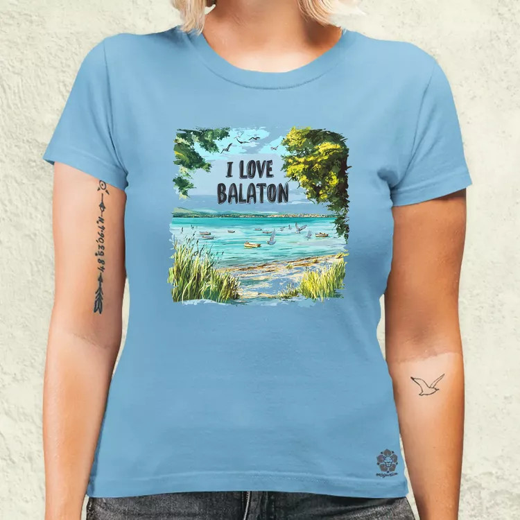 Love Balaton v12 női póló