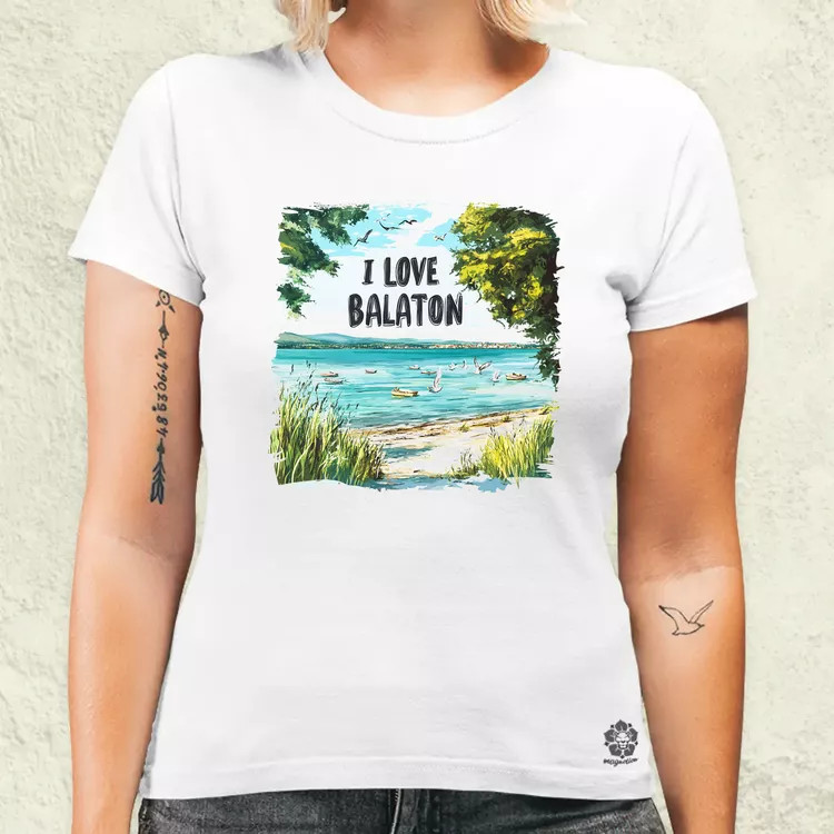 Love Balaton v12 női póló