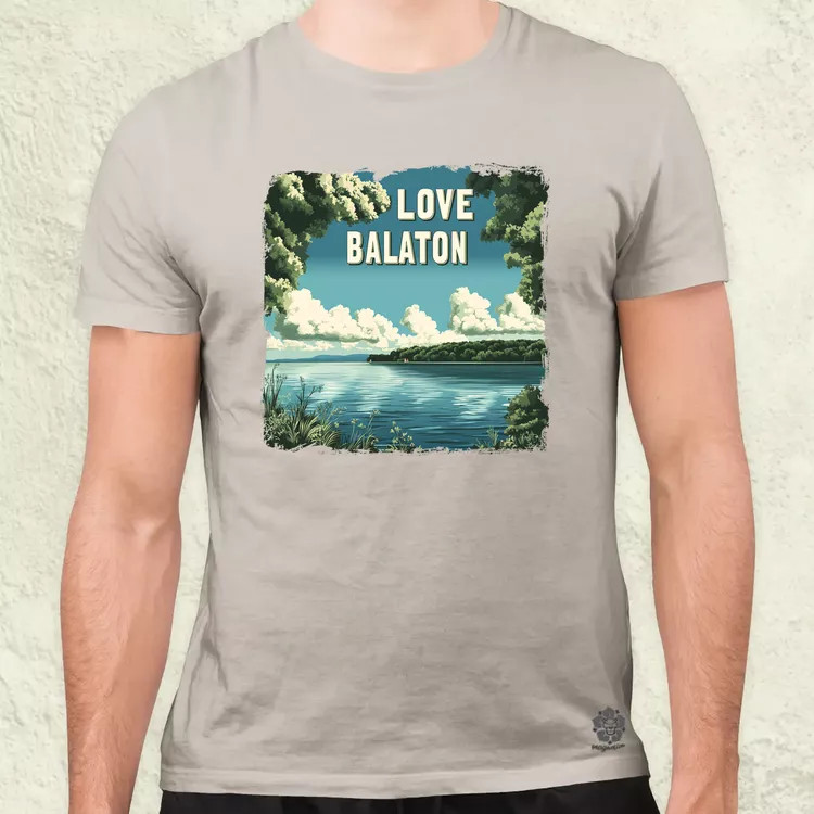 Love Balaton v13 férfi póló