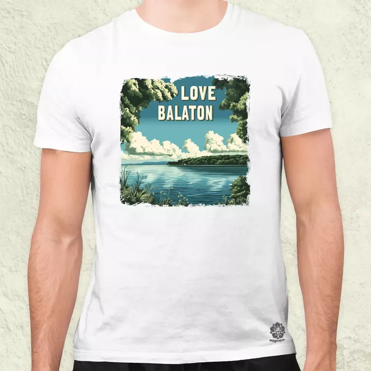 Love Balaton v13 férfi póló